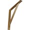 Ekena Millwork Traditional Steel Bracket, Hammered Gold 2"W x 18"D x 18"H BKTM02X18X18TRHGO - alternate 1